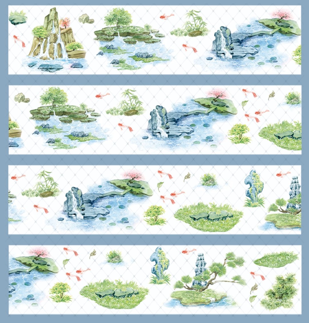 深院静 PET 纸胶带 - 纸胶带 - 其他材质 多色