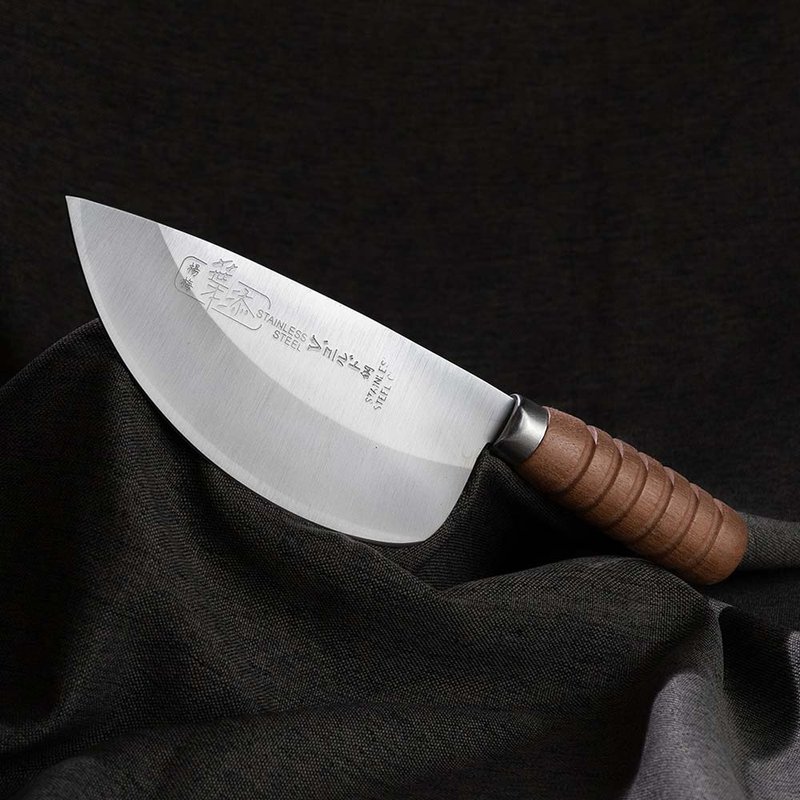 叶添-职业-嘉义肉刀(薄刃) - 菜刀/刀架 - 不锈钢 