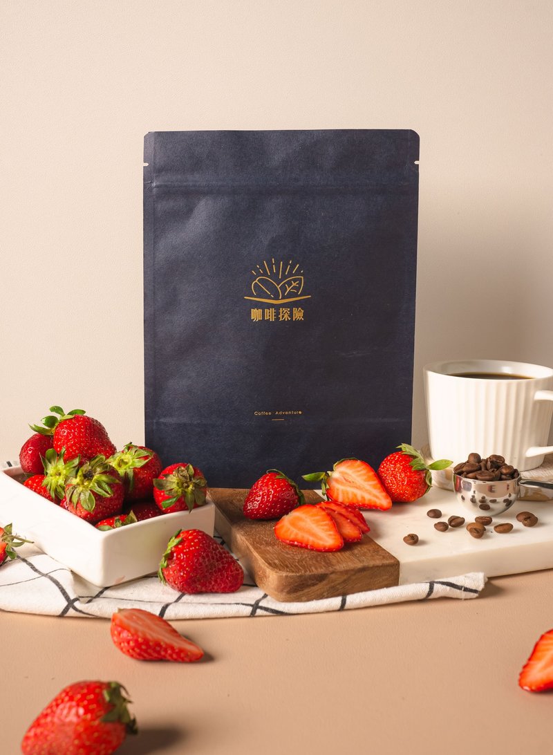 草莓&花香 | 埃塞俄比亚 草莓甜心 74110 慢干日晒 - 单品咖啡豆 - 咖啡 - 其他材质 咖啡色