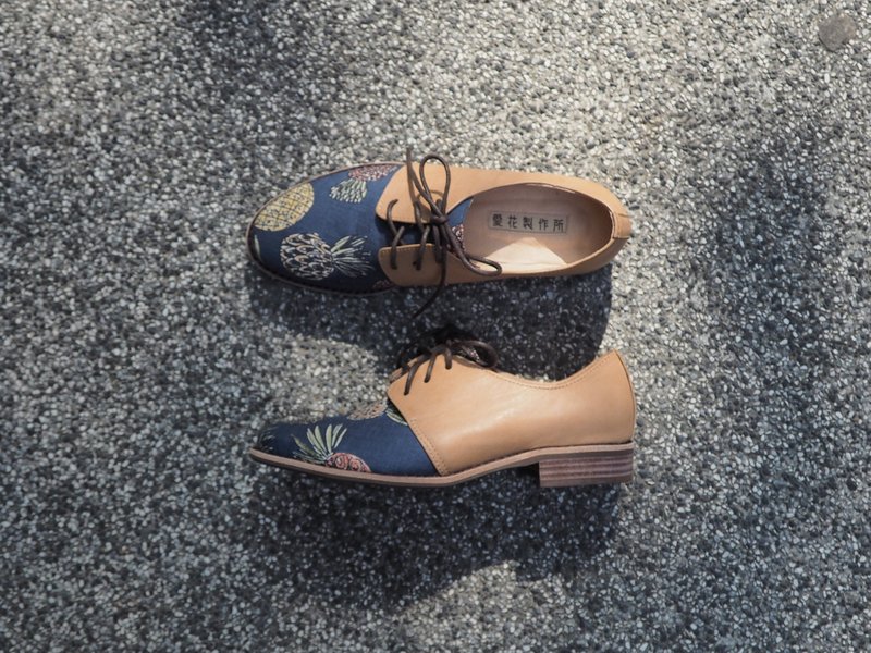 爱花德彼鞋-pineapple - 女款休闲鞋 - 真皮 咖啡色