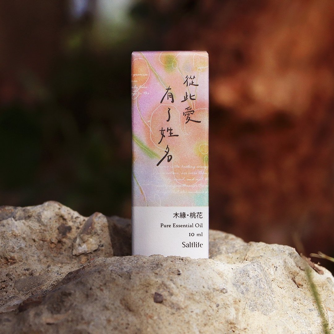 木缘 桃花 I 从此爱有了姓名 I 五行复方精油 - 香薰/精油/线香 - 其他材质 黄色