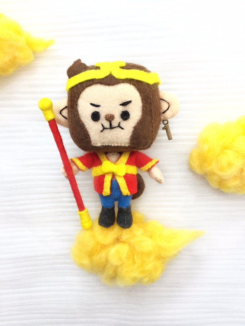 孙悟空豆腐 Monkey King TO-FU doll - 其他 - 棉．麻 多色