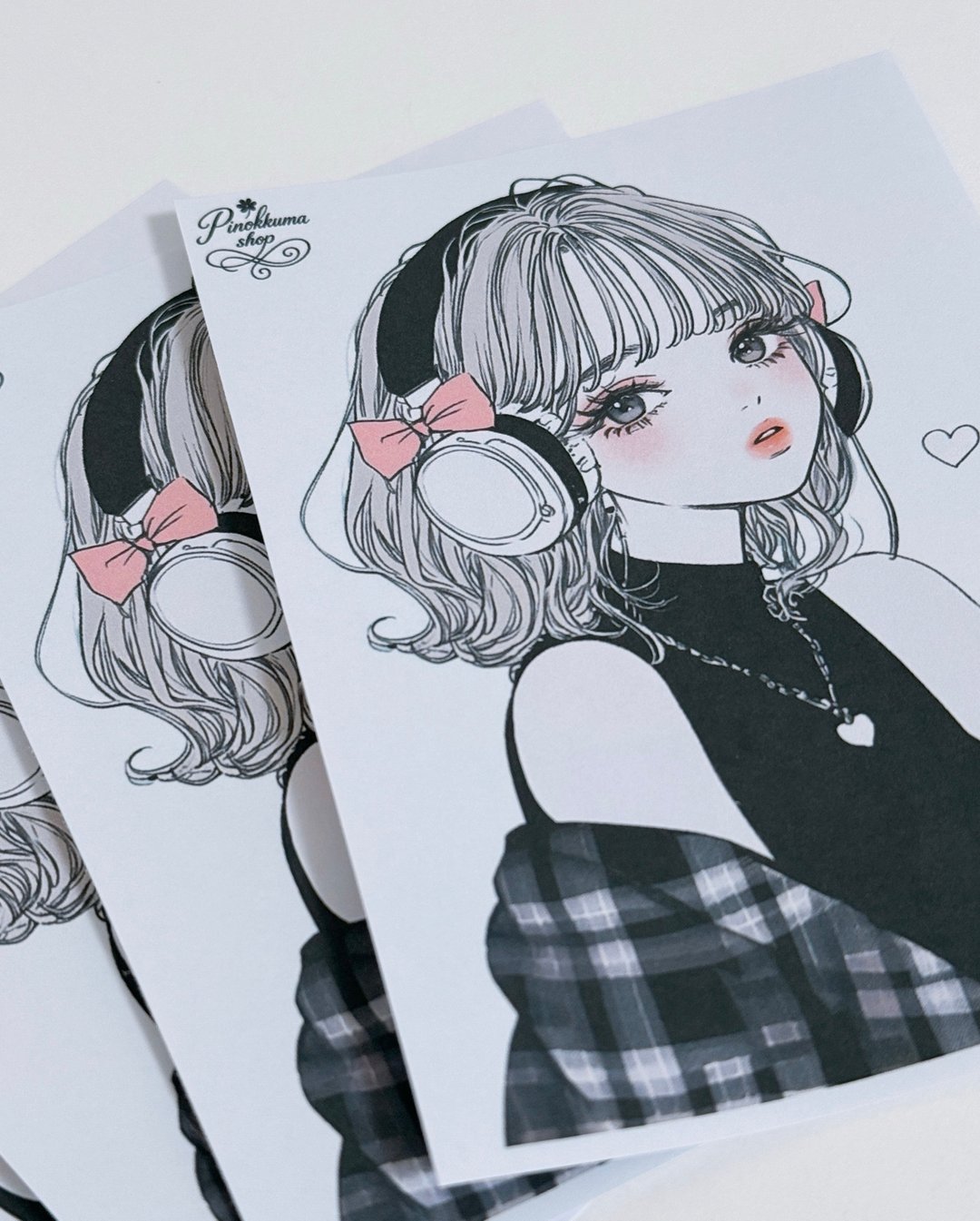 pinokkumashop 人物贴纸 女孩贴纸 拼贴素材 - 贴纸 - 纸 