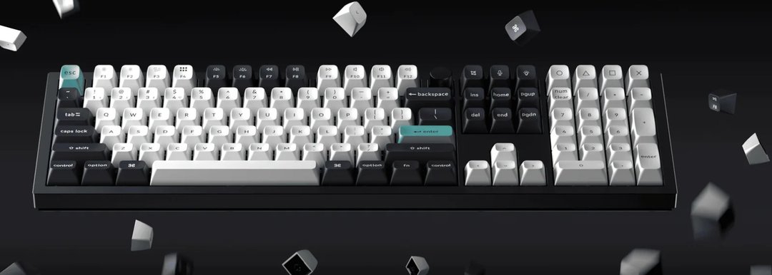 Keychron Q6 Ultra 108 键  旋钮 三模 热插拔 SiLK POM RGB(两) - 电脑配件 - 聚酯纤维 