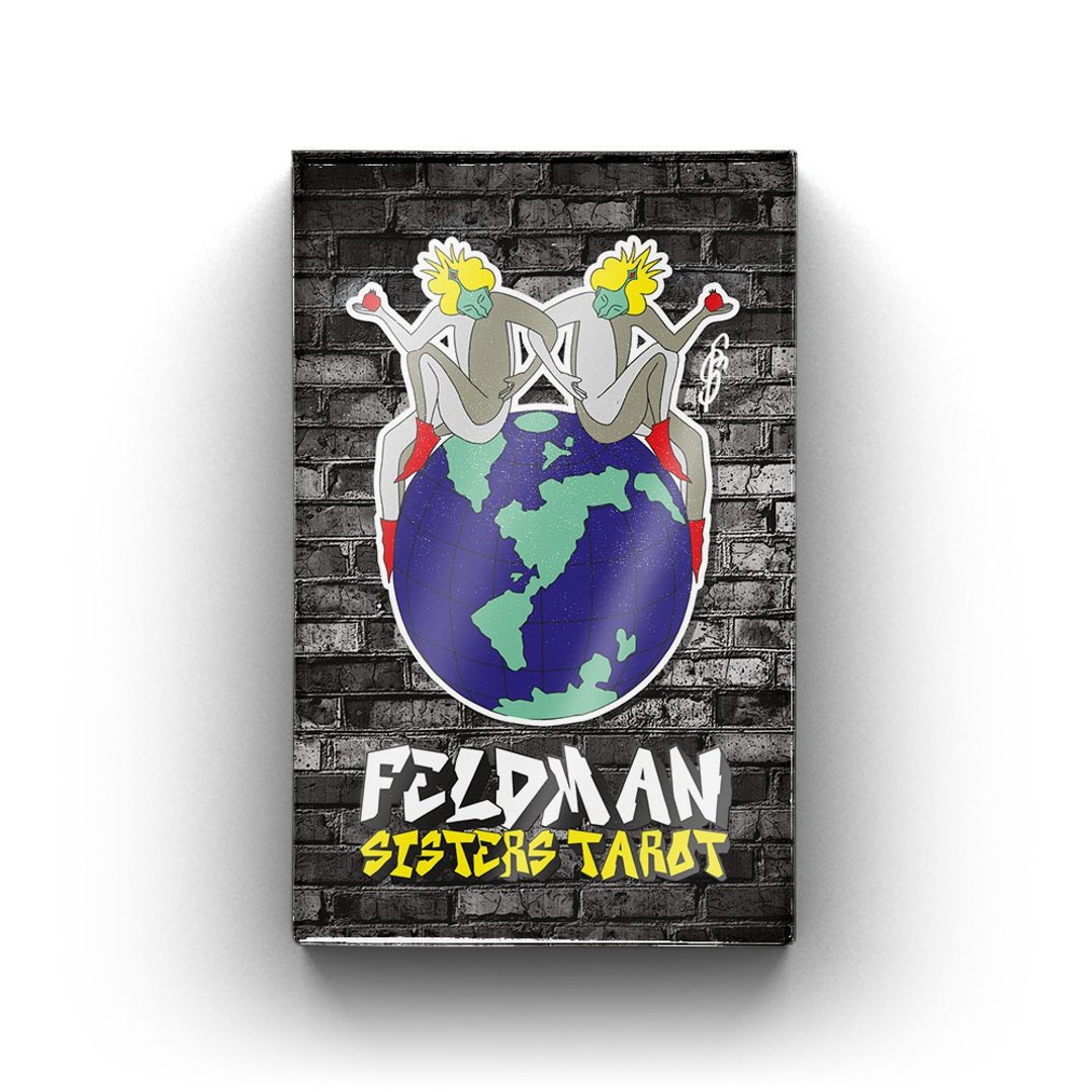 Feldman Sisters Tarot, 78 cards Tarot deck - 桌游/玩具 - 纸 