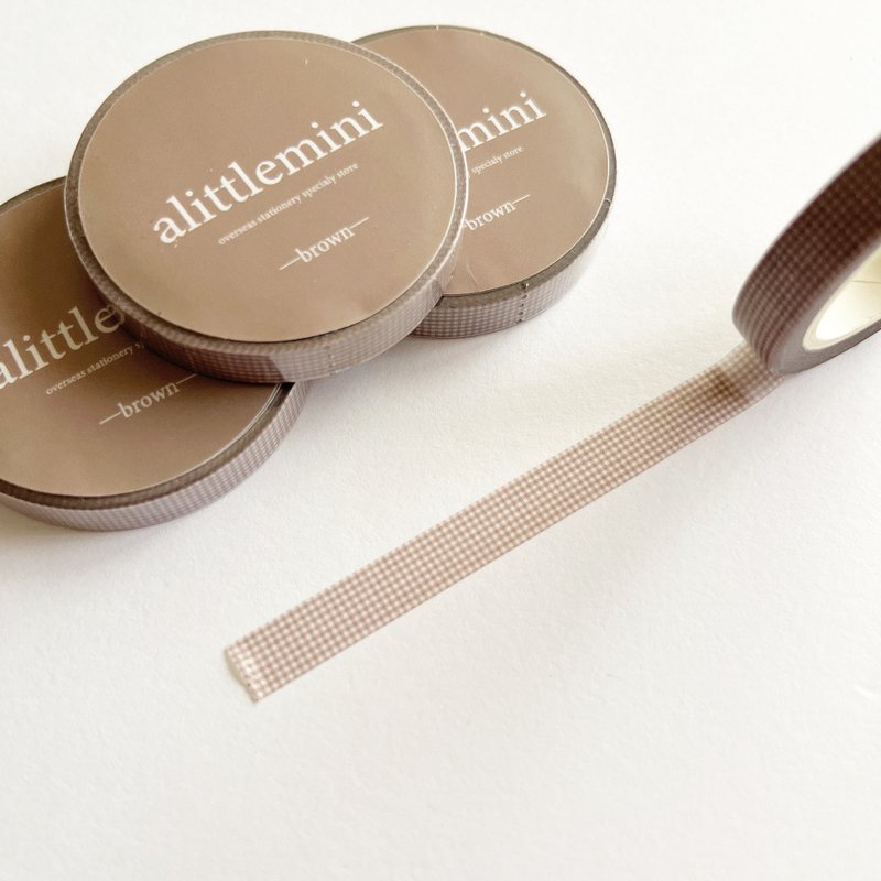 7mm屏蔽胶带[褐色] - 纸胶带 - 纸 咖啡色