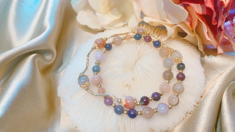 十样锦 - 手链/手环 - 水晶 咖啡色