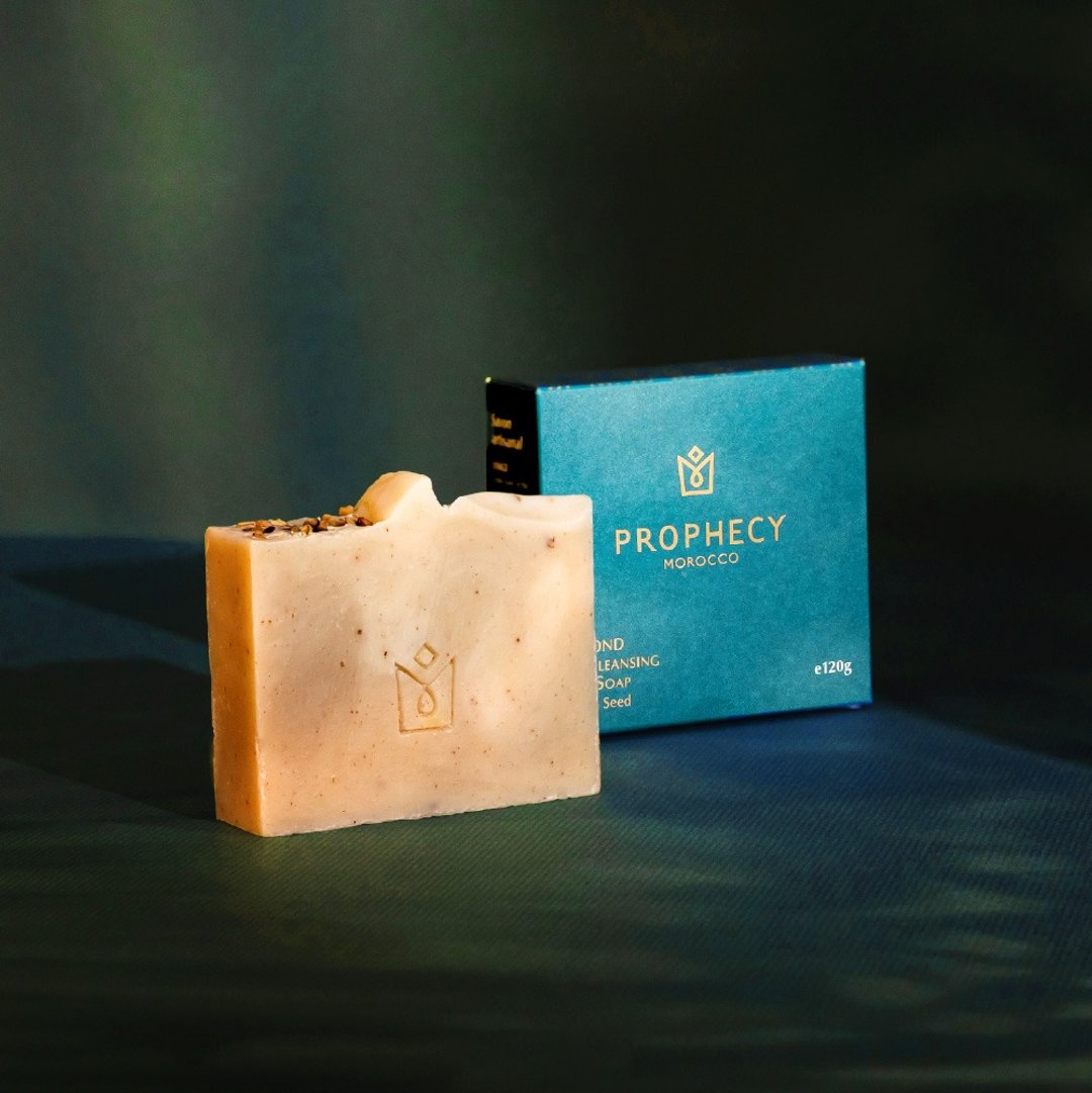 紧致青春─【铂翡斯】晶钻仙人掌籽金萃油极致洁颜皂120g 手工皂 - 肥皂/手工皂 - 其他材质 
