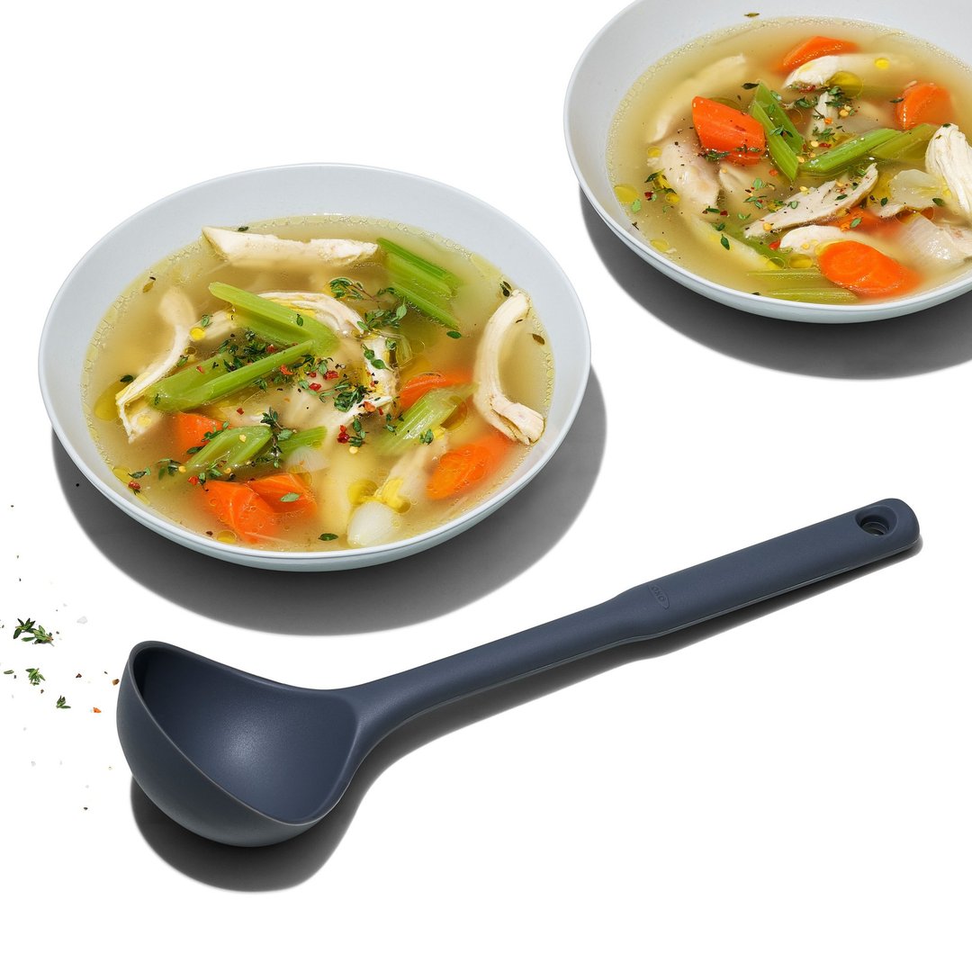 OXO 全硅胶长柄汤杓 - 共2款 - 厨房用具 - 塑料 灰色
