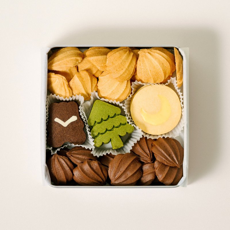 铁盒系列－森林飨宴手工饼干 - 蛋糕/甜点 - 其他材质 咖啡色