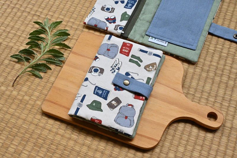 【旅人之选】护照夹/存折套/护照套/旅行/出国 - 护照夹/护照套 - 棉．麻 白色