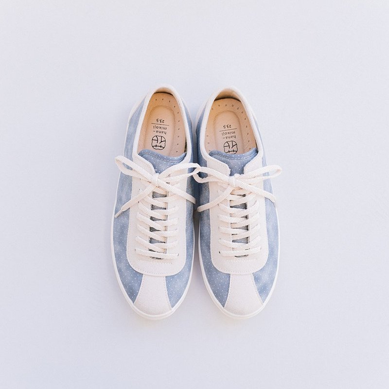初冬精选【脚踏车日】花见球鞋 蓝海满天星 休闲鞋 冬季恋歌 - 女款休闲鞋 - 棉．麻 多色