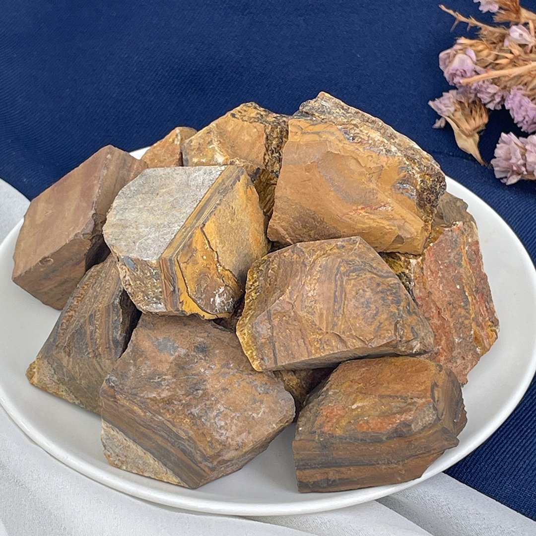 【MU工坊】虎眼石扩香石/水晶扩香灯/碎石/室内香薰/净化小夜灯 - 香薰/精油/线香 - 其他材质 