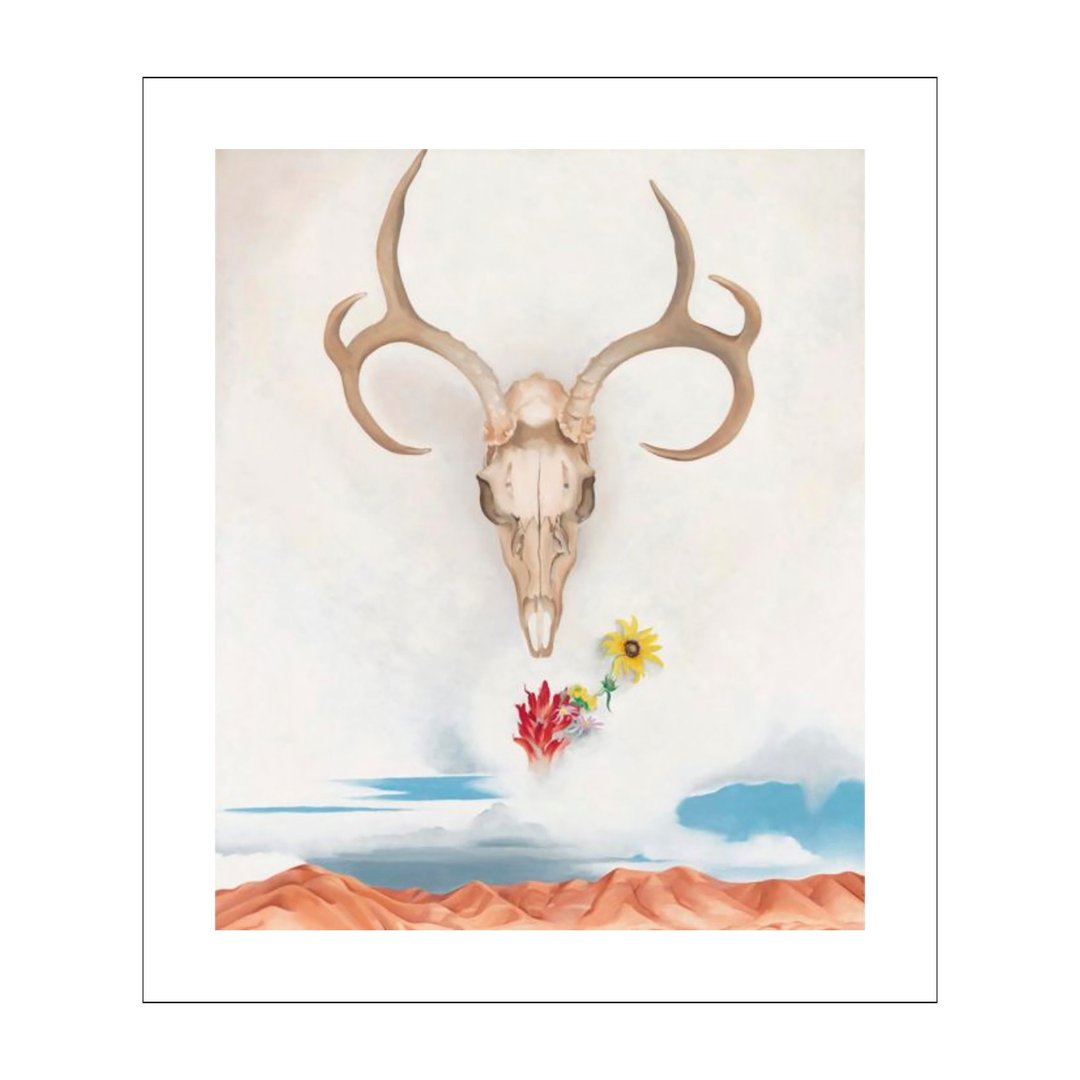 【原版海报】欧姬芙 Georgia O'Keeffe: Summer Days 夏日时光 - 海报/装饰画/版画 - 纸 