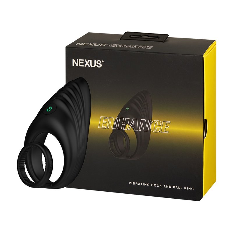 英国Nexus Enhance 加强版 阴茎震动环 情趣用品 按摩器 跳蛋 - 情趣用品 - 其他材质 黑色