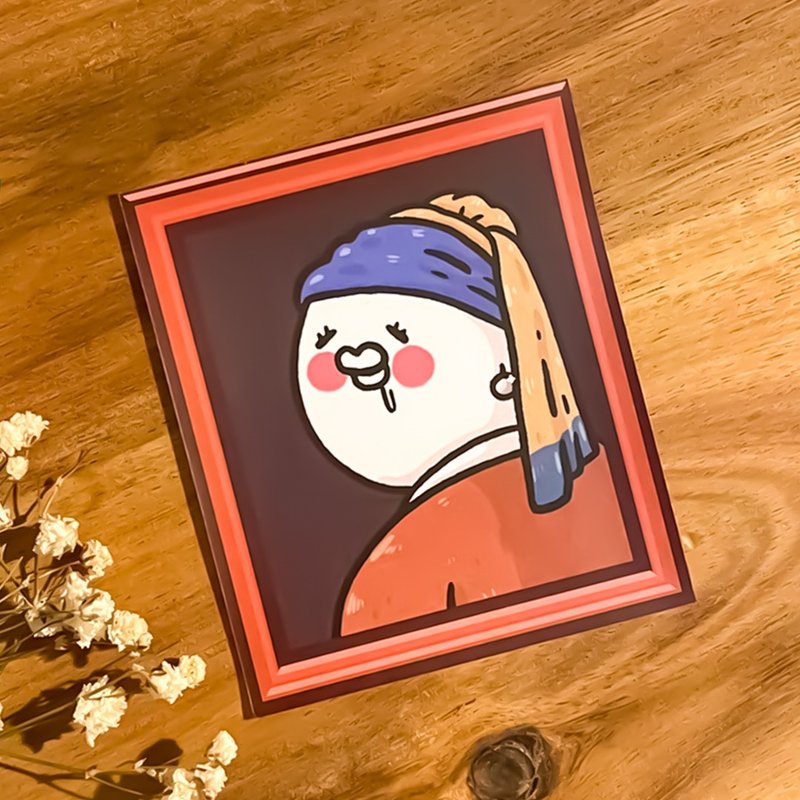 【贴纸】世界名画 | 共四款 - 贴纸 - 纸 多色