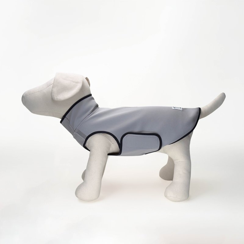 防泼水跑跑衣(灰石)_PAO5_S-7L  方便快穿 透气舒适 机能衣 - 衣/帽 - 聚酯纤维 