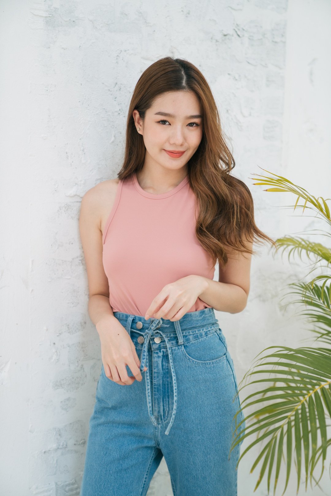Light High Neck - 女装 T 恤 - 聚酯纤维 