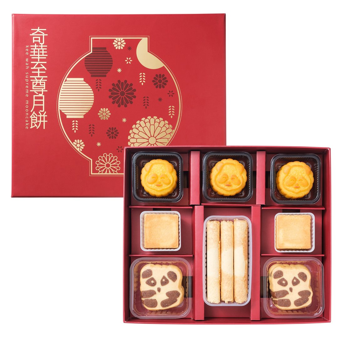 【独家商品】奇华饼家-至尊月饼礼盒(中秋档期贩售) - 蛋糕/甜点 - 其他材质 红色
