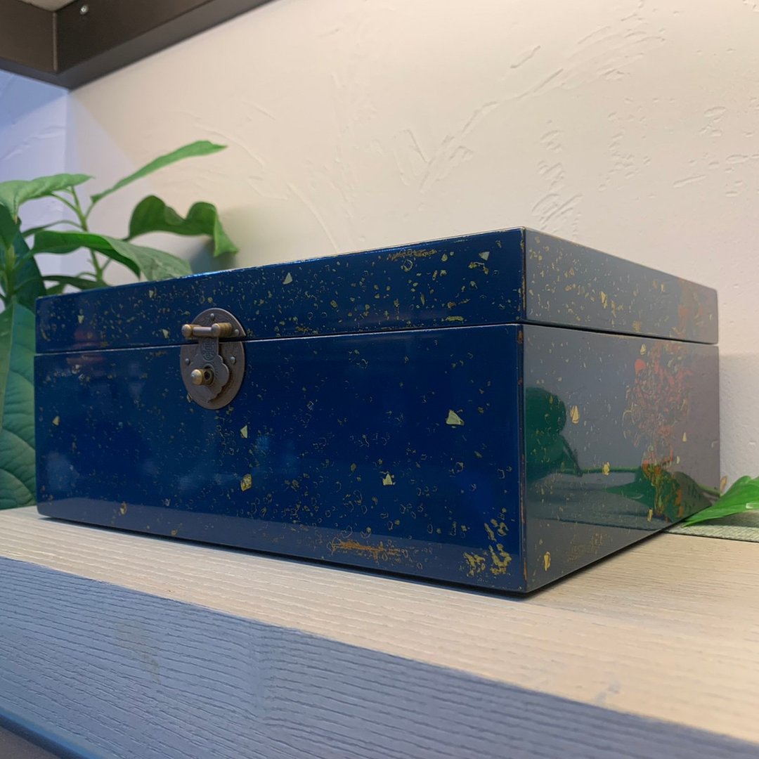 观与藏系列 - 神秘星空日式漆器珠宝盒 - 茶具/茶杯 - 木头 紫色