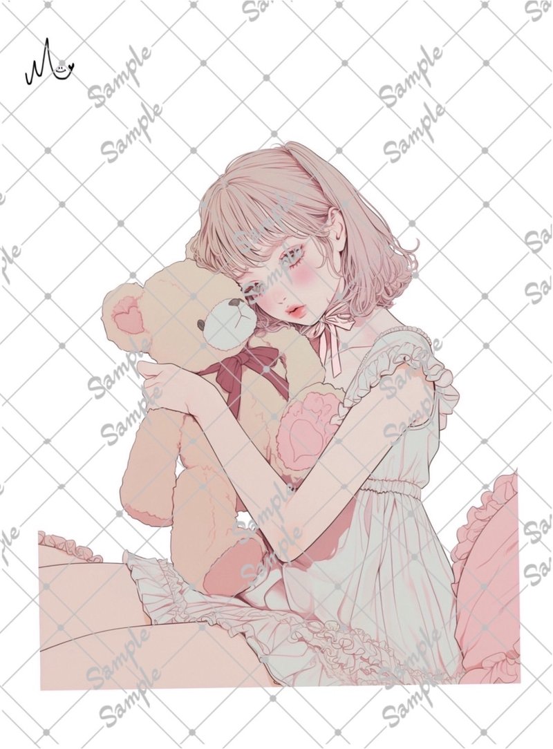 原创人物贴纸 - 贴纸 - 纸 