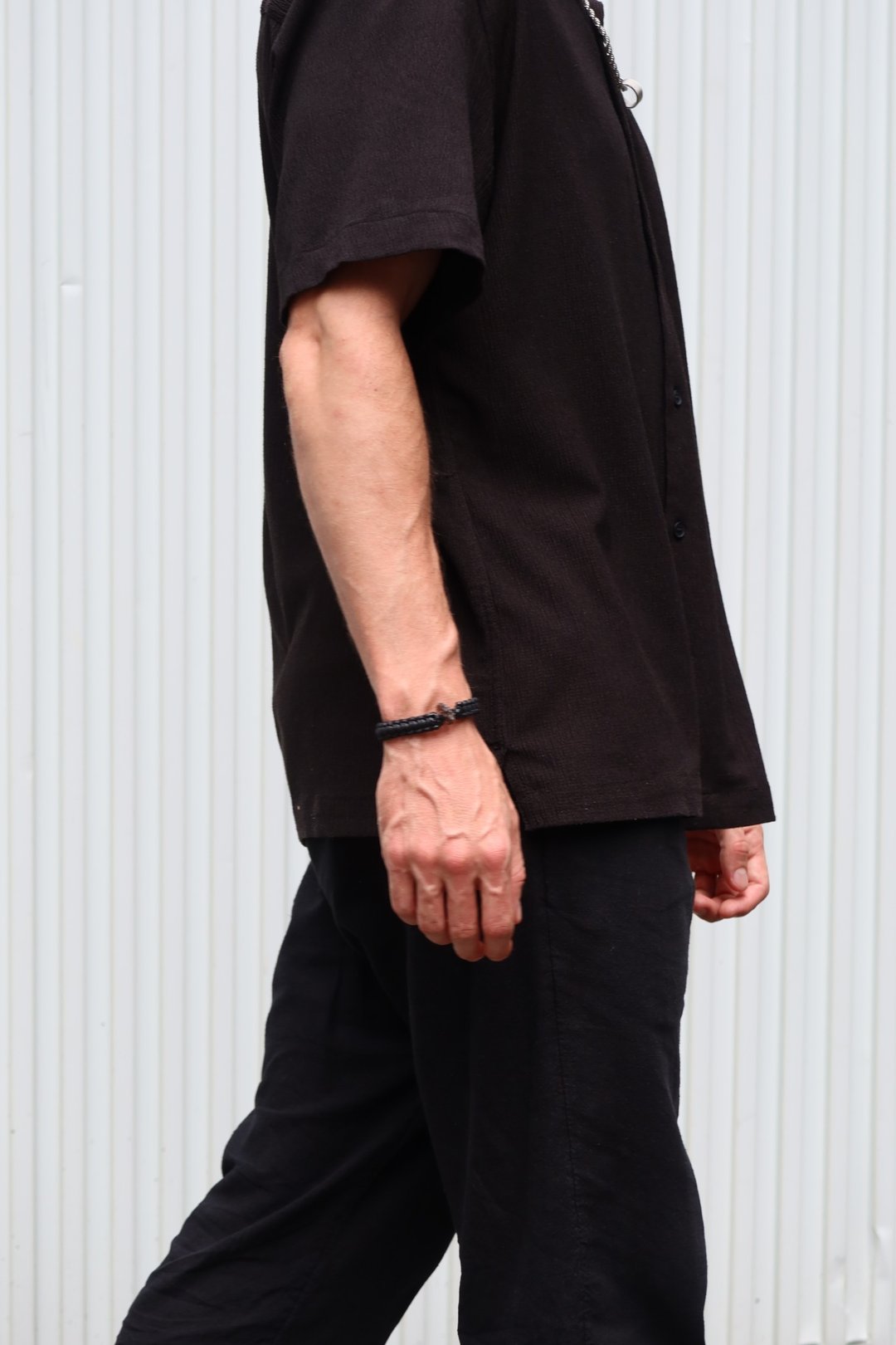 守夜者手链\男生手链 男生饰品 男士手链 礼物 男生礼物 圣诞节 - 手链/手环 - 其他材质 黑色