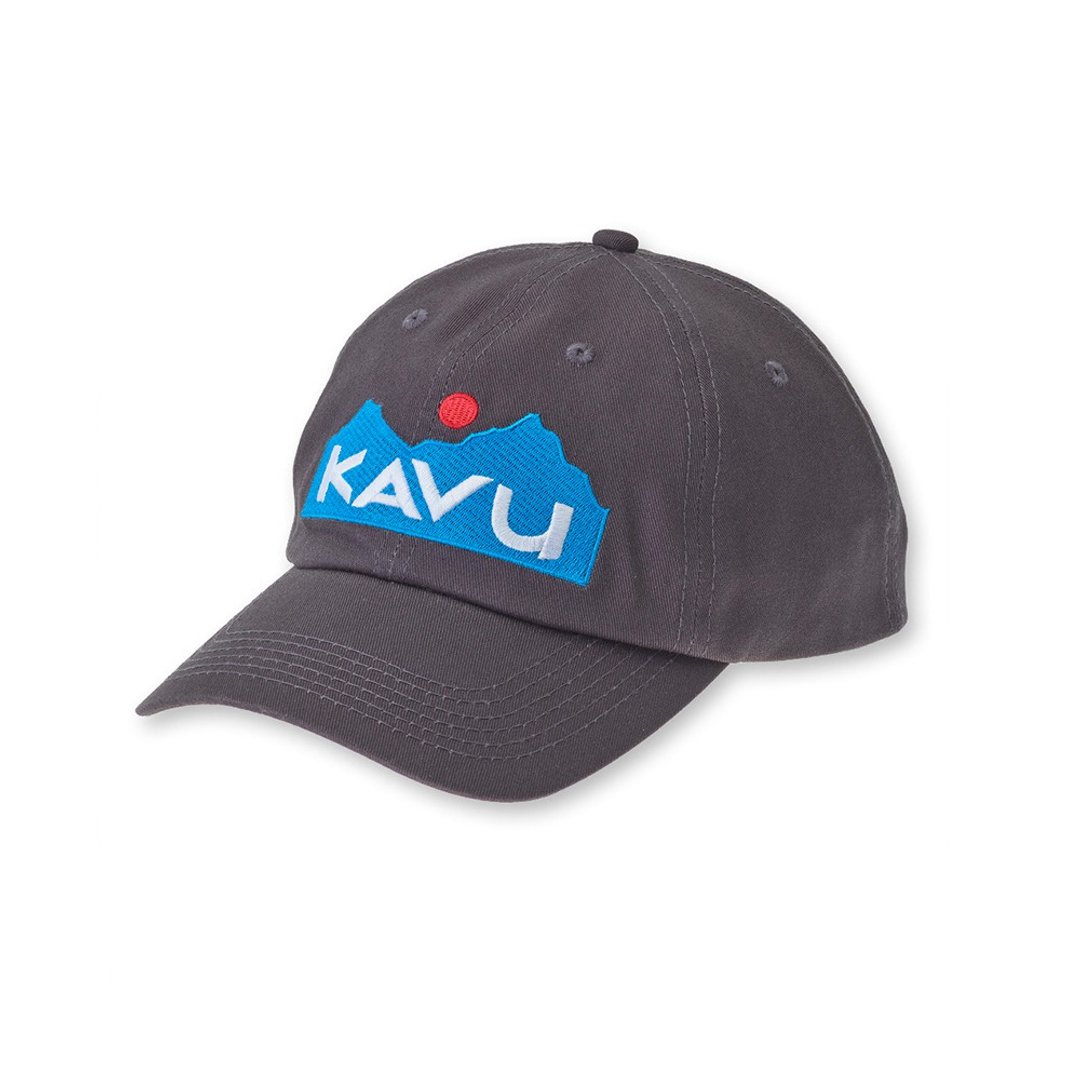 【西雅图 KAVU】No Comb Required 刺绣弯沿棒球帽 碳黑 #1041 - 帽子 - 棉 黑色