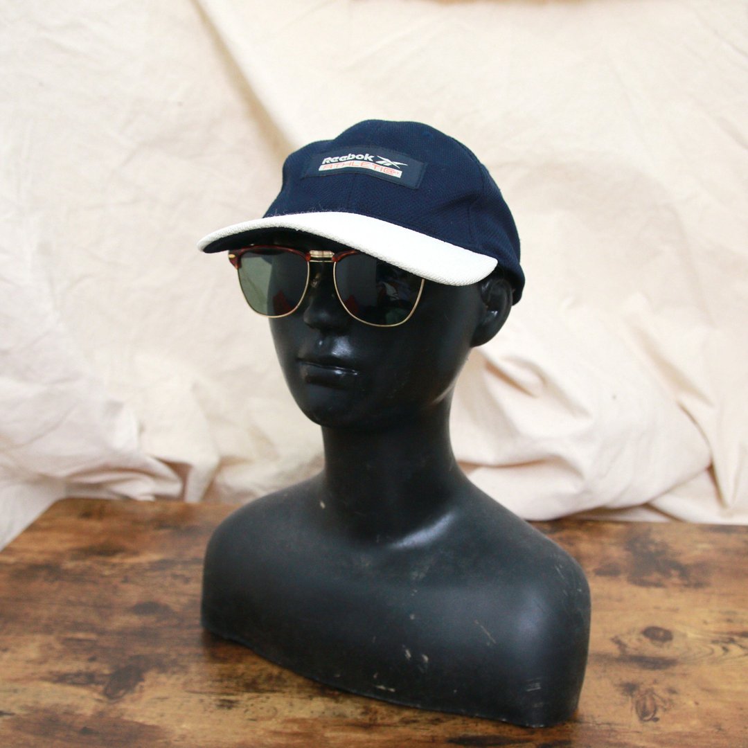 Back to Green::夏季帽款 撞色拼接 棒球帽 d-65//vintage hat - 帽子 - 棉 