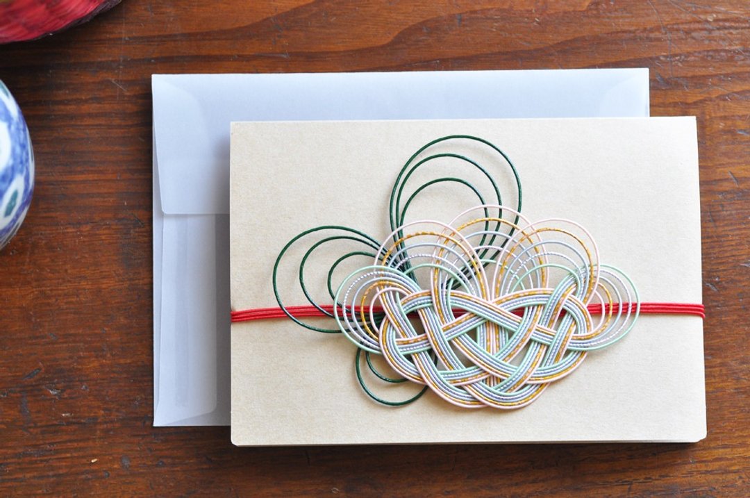Greeting card - Hana - 3 - 卡片/明信片 - 纸 卡其色