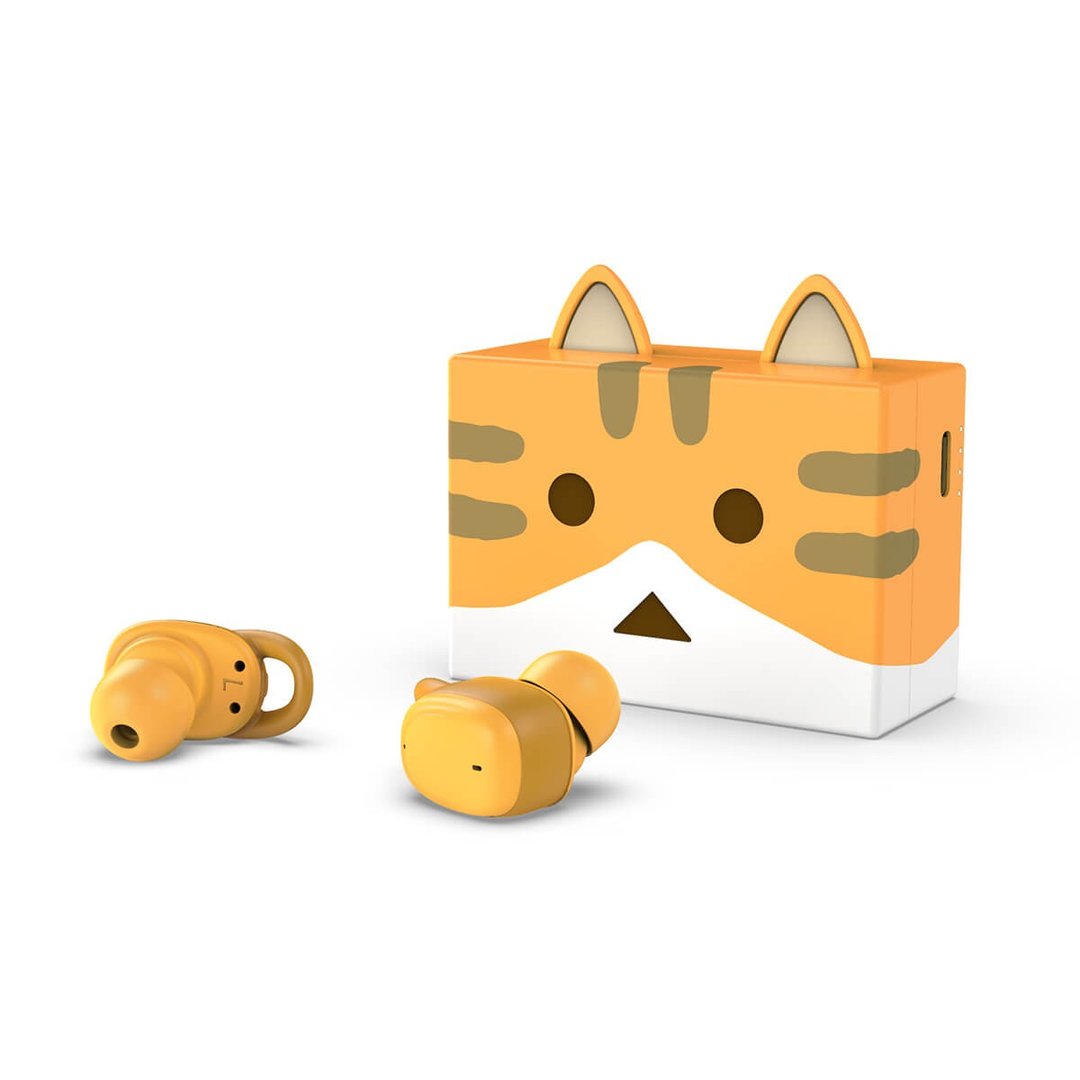 Cheero Nyanboard 真无线耳机 (CHATORA) - 耳机 - 塑料 橘色