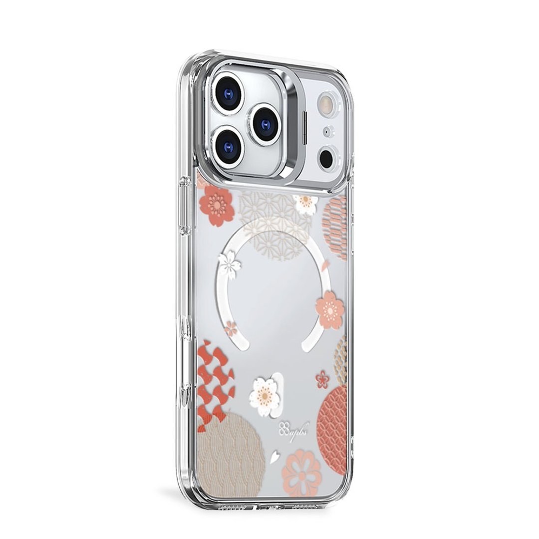apbs iPhone 全系列 防震双料隐形立架磁吸手机壳-富士樱 - 手机壳/手机套 - 其他材质 多色