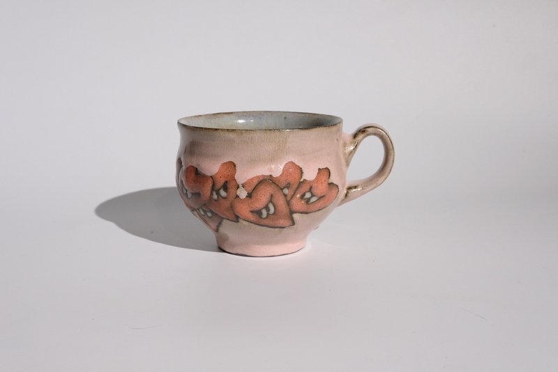 不和睦的爱心 - 手绘马克杯 - 咖啡杯/马克杯 - 陶 