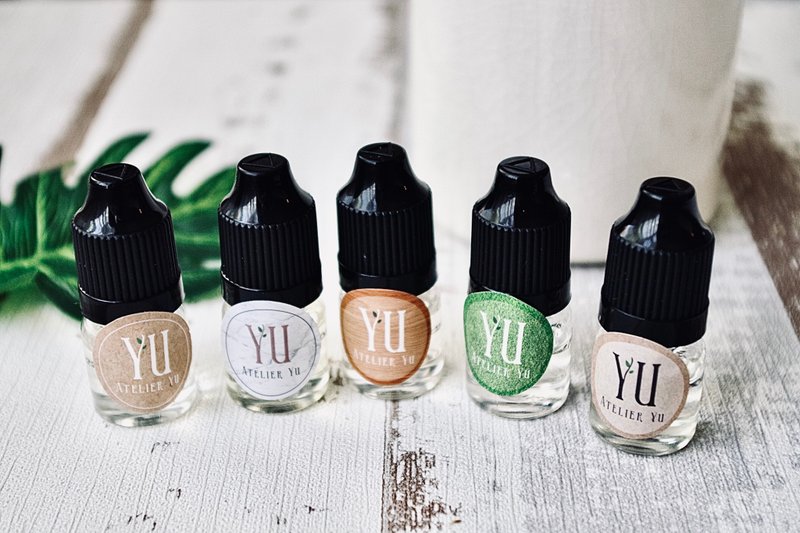 扩香石专用 香氛滴瓶 5ml - 香薰/精油/线香 - 其他材质 白色