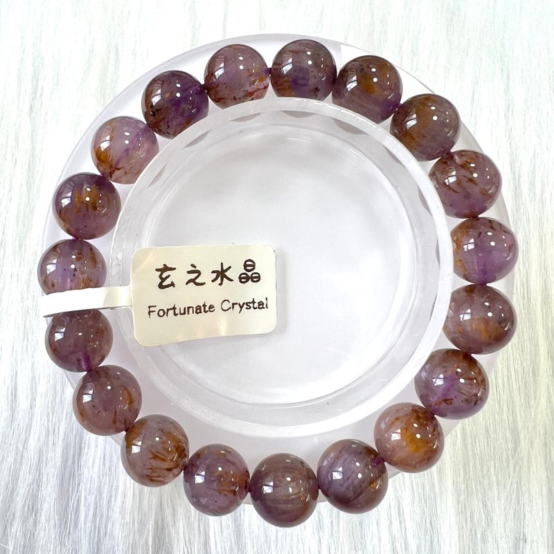 紫钛晶手串 | 水晶 | 水晶手串 | 水晶手链 | 水晶手链 - 手链/手环 - 水晶 紫色