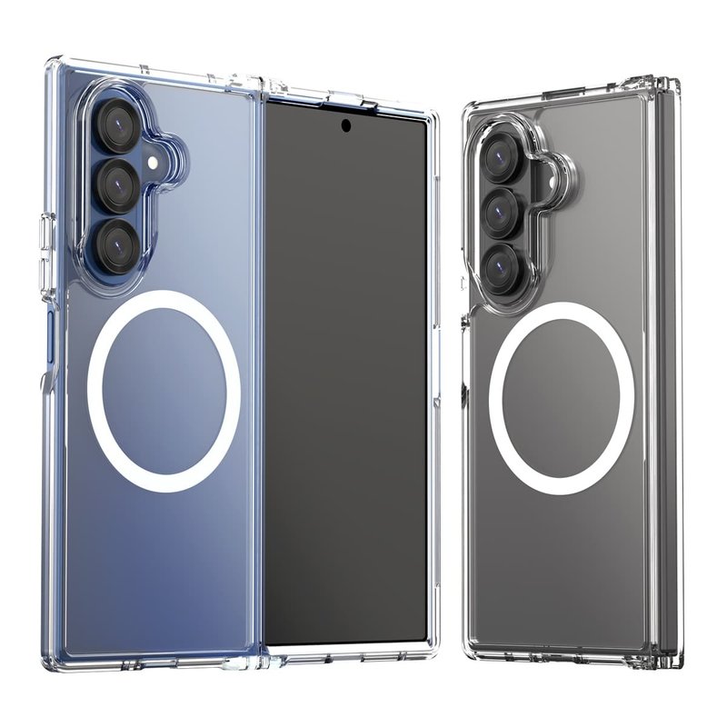 Araree Samsung Galaxy Z Fold 7 DUPLE M 磁吸Magsafe透明保护壳 - 手机壳/手机套 - 其他材质 
