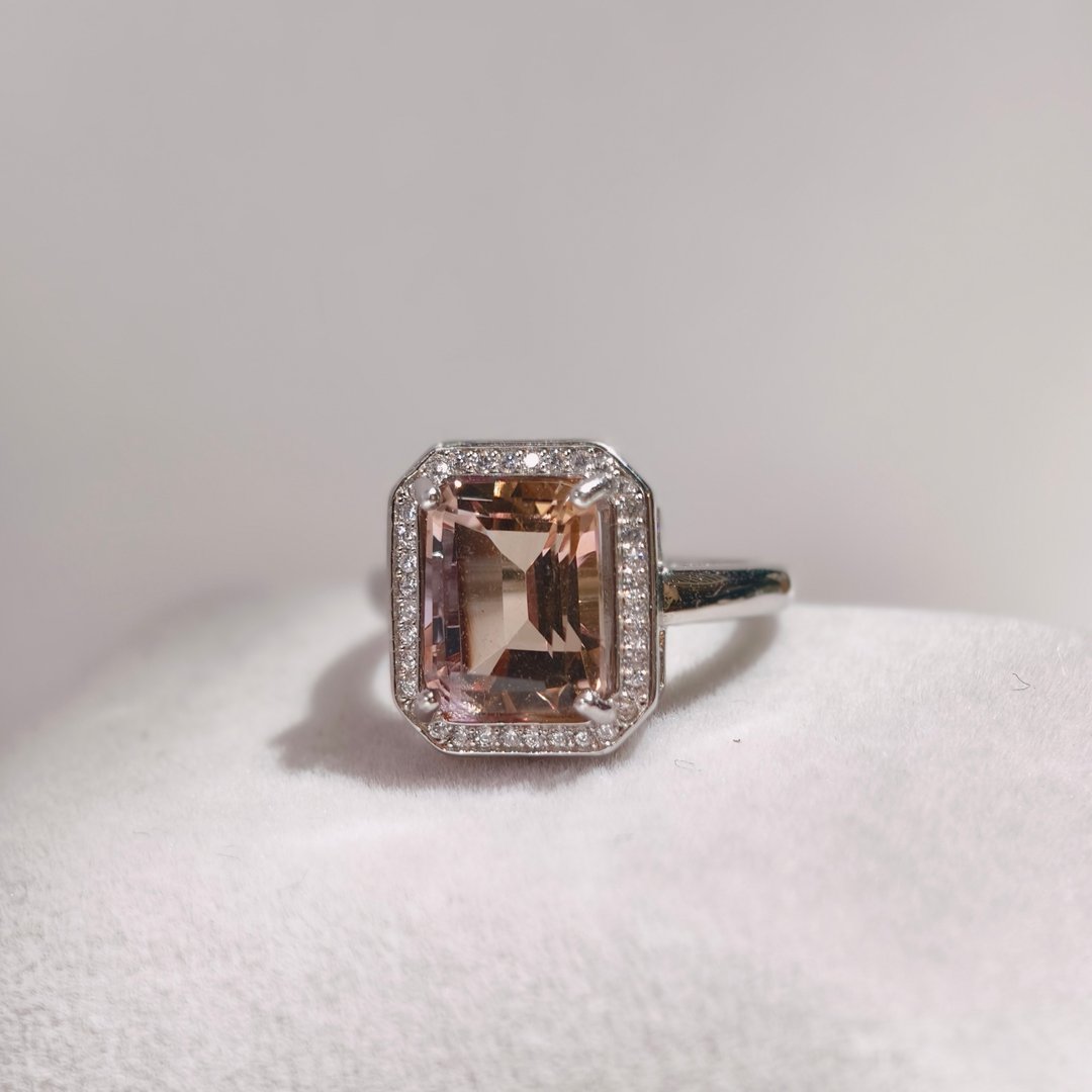 天然紫黄晶 紫黄晶宝石戒 纯银宝石戒 925银镶嵌 【圣诞饰品】 - 戒指 - 宝石 多色
