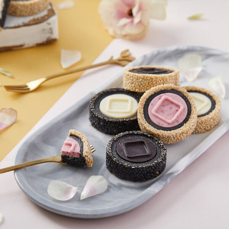 九品元 芝麻可可礼盒 30 入 - 零食/点心 - 其他材质 多色