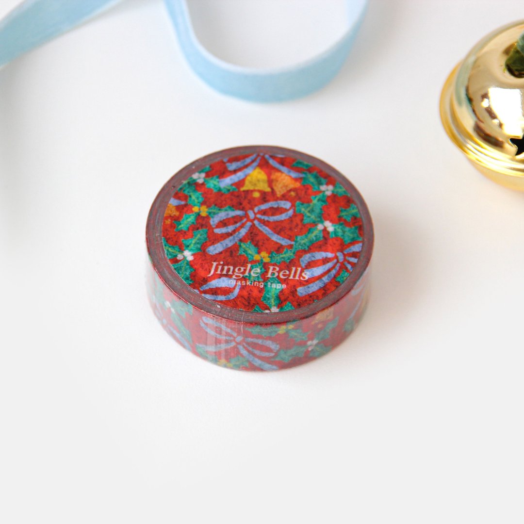 地毯造型和纸胶带 | Jingle Bells - 纸胶带 - 纸 红色