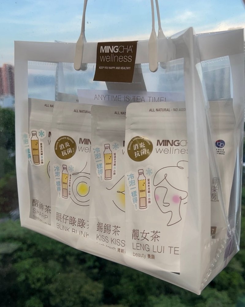 明茶房 - 快靓正茶包套装 - 茶 - 纸 白色