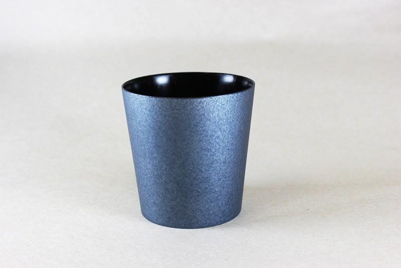 Hollow cup cool black - 咖啡杯/马克杯 - 木头 蓝色