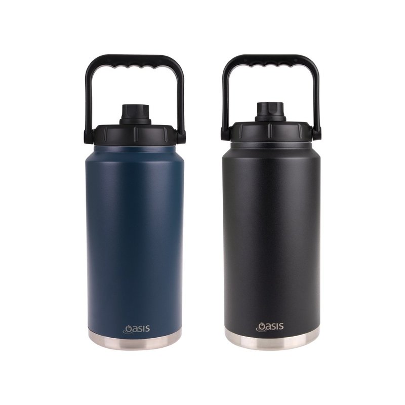 Oasis 双层真空大容量保温壶 3800ml - 水瓶/水壶 - 不锈钢 多色
