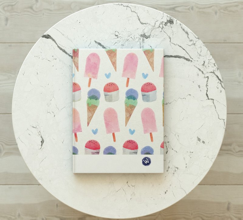 洛可可草莓 WELKIN手创_手工书/笔记本/手帐/日记本-夏天的尾巴 - 笔记本/手帐 - 纸 