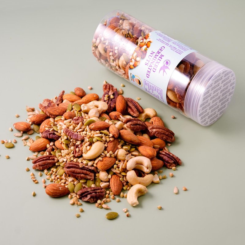 【健康小食  】PremiOne x 素食教煮 - 什锦催芽杂果仁 - 坚果 - 新鲜食材 