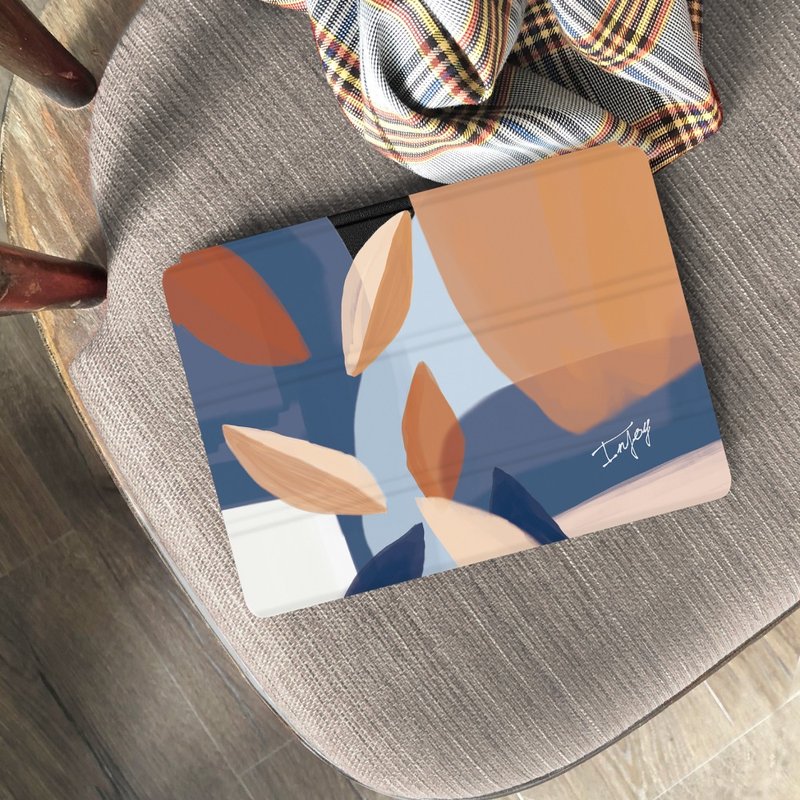 iPad case 12.9/Air5/iPad 9/mini 7 昨日的记忆 皮革平板保护套 - 平板/电脑保护壳 - 其他材质 黑色