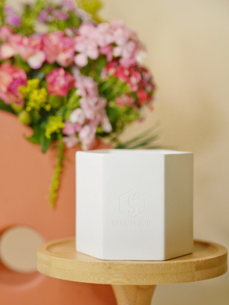 Daily Scent S/S - Blooming - 蜡烛/烛台 - 陶 白色