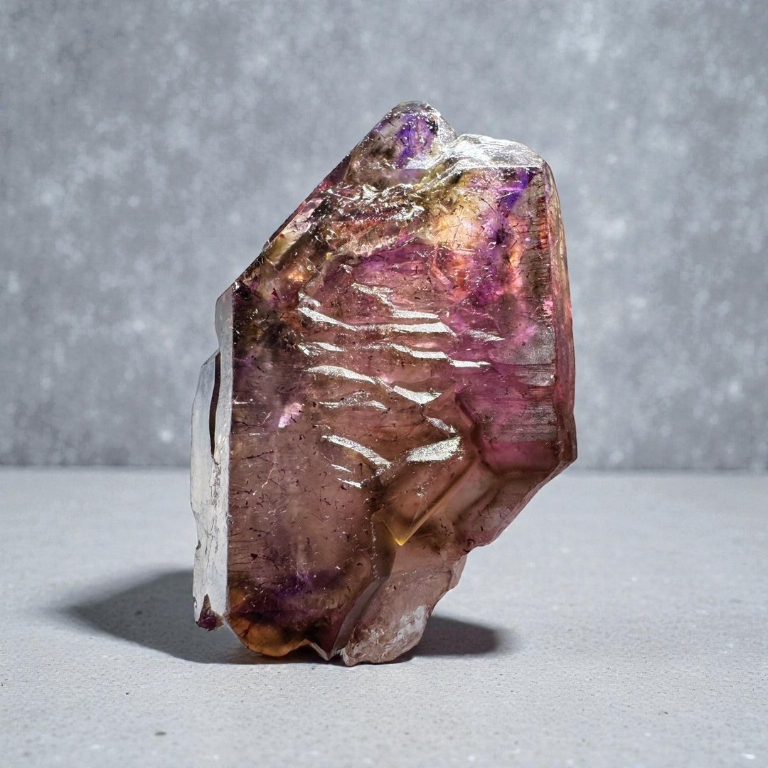 No.1013 超级七 水晶 Super 7 超七 权杖超七 上升阶梯 神秘通道 - 摆饰 - 水晶 透明