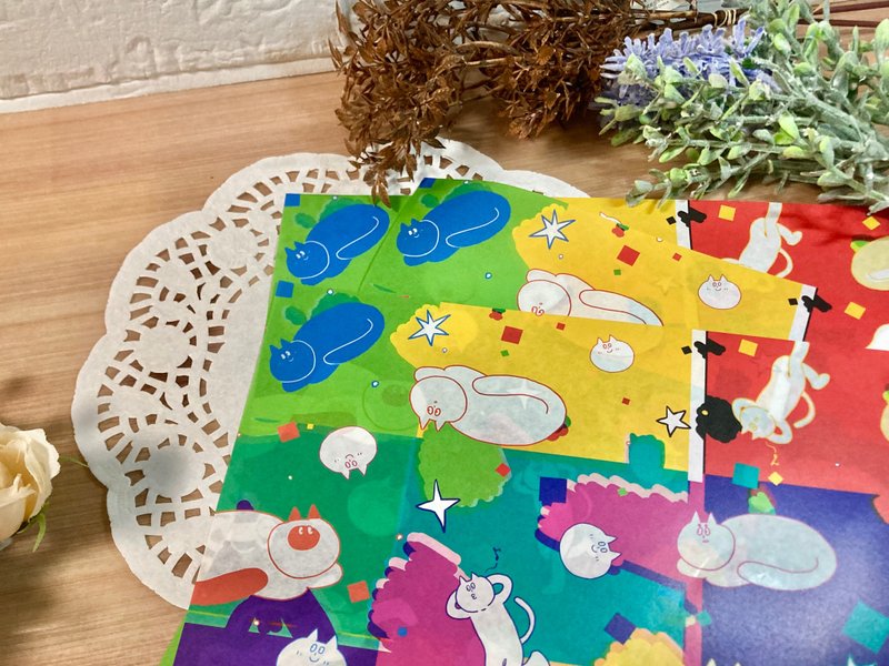 设计纸 缤纷色彩 - 纸盒/包装盒 - 纸 