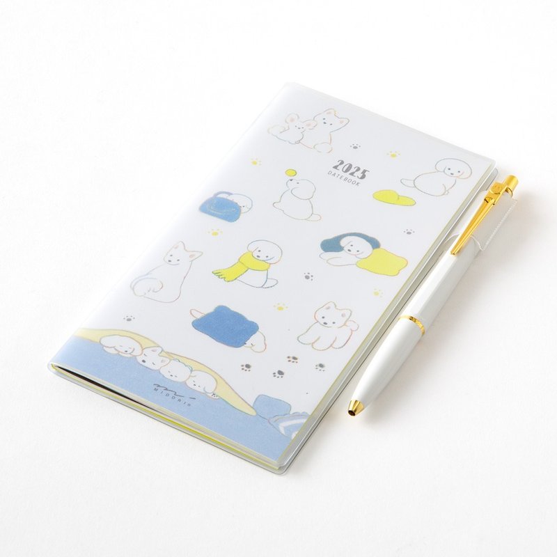 MIDORI Pocket Diary 2025 手帐长型 月间 三款可选 - 笔记本/手帐 - 纸 多色