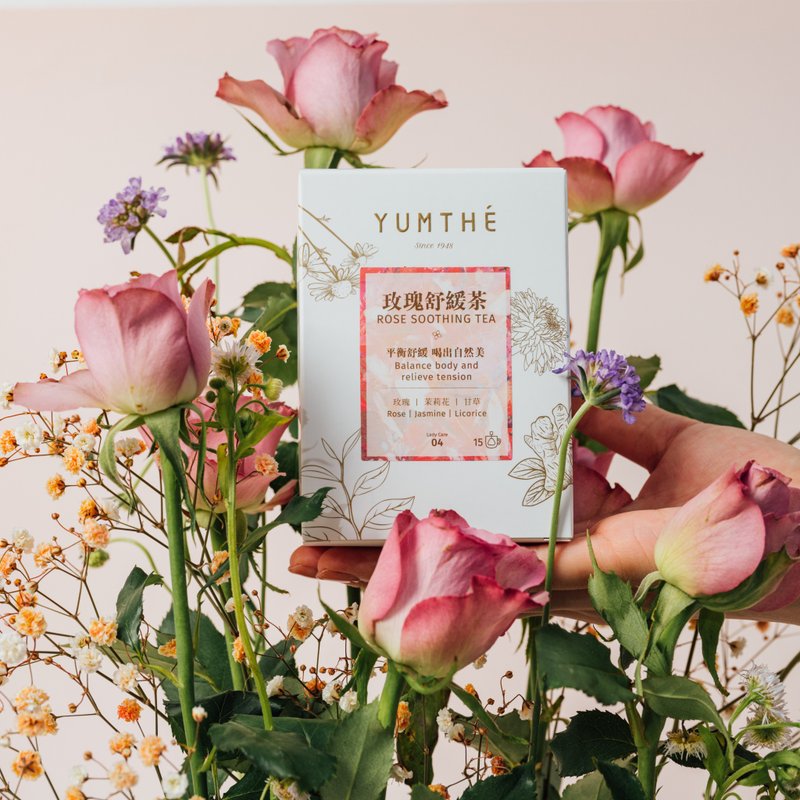 玫瑰甘草舒缓茶 2.5g x 15茶包/盒 - 茶 - 纸 白色