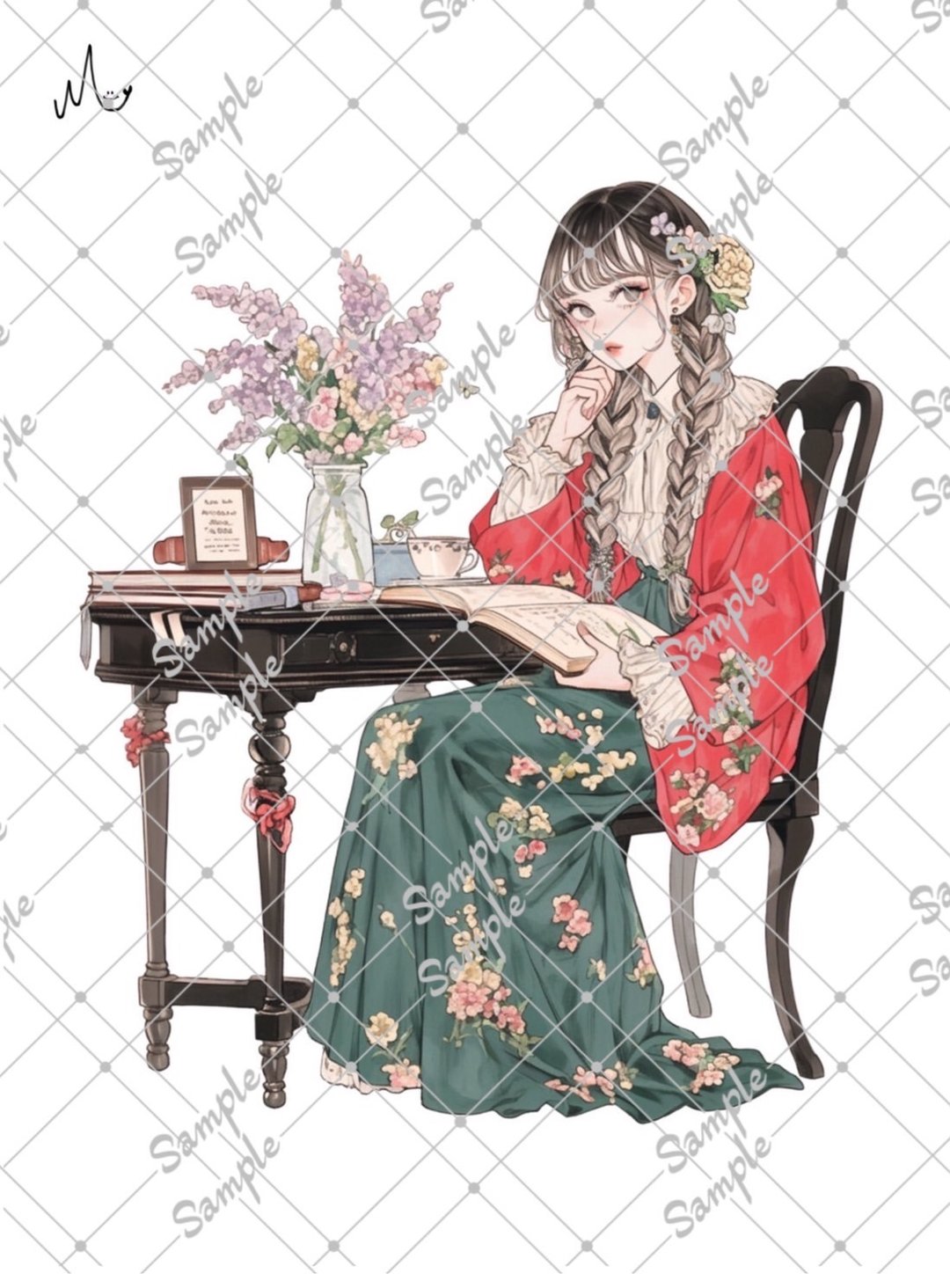 原创人物贴纸 11月新品 - 贴纸 - 纸 
